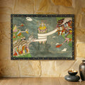 Kurma Avatar of Vishnu during Samudra Manthan poster