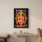 Goddess Lalita Tripura Sundari Devi framed poster