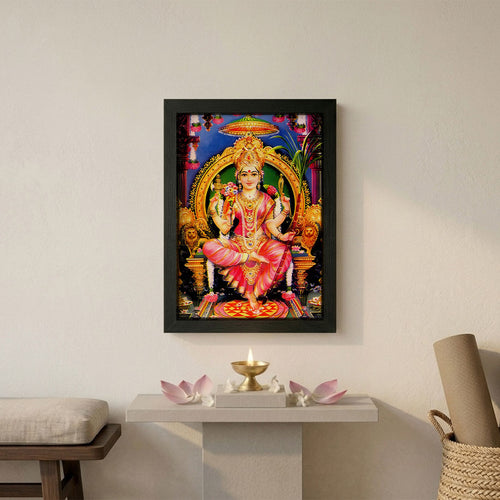 Goddess Lalita Tripura Sundari Devi framed poster