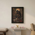 Goddess Kali framed poster