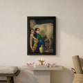 Yashoda and Krishna framed poster