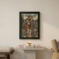 Shiva and Sati framed psoter