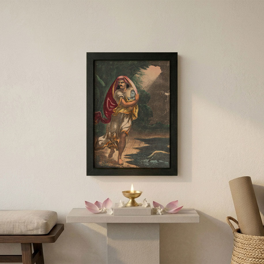 Janmastami framed poster