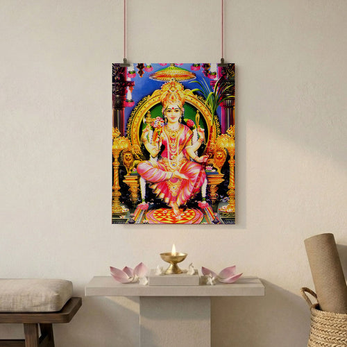 Goddess Lalita Tripura Sundari Devi poster