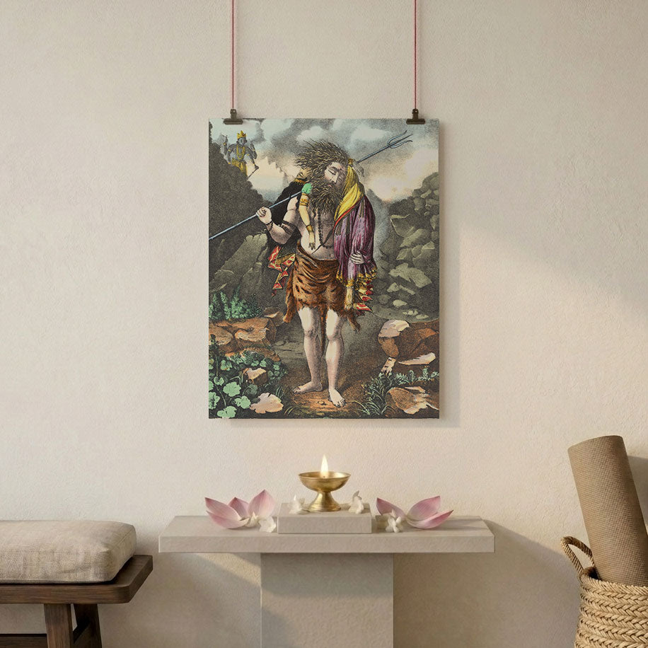 Shiva and Sati poster